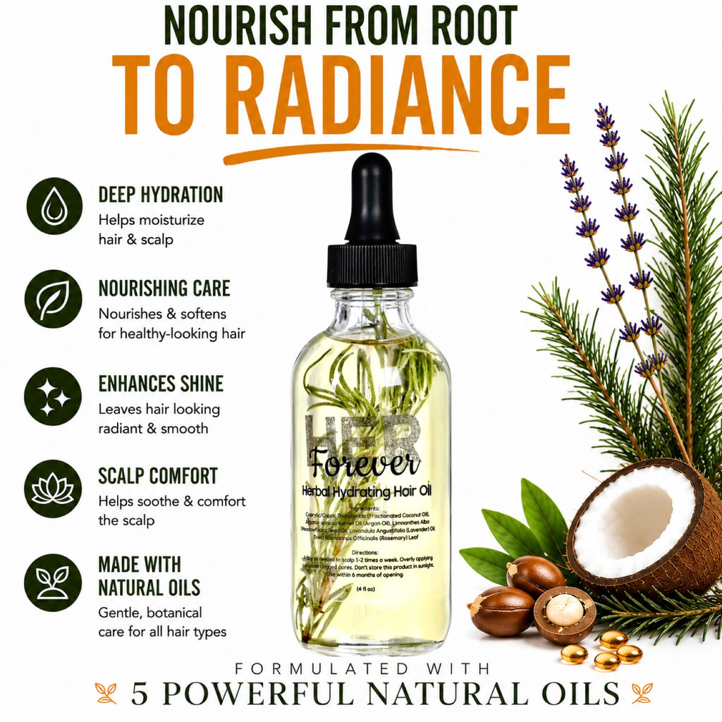 Herbal Hydrating Hair Oil